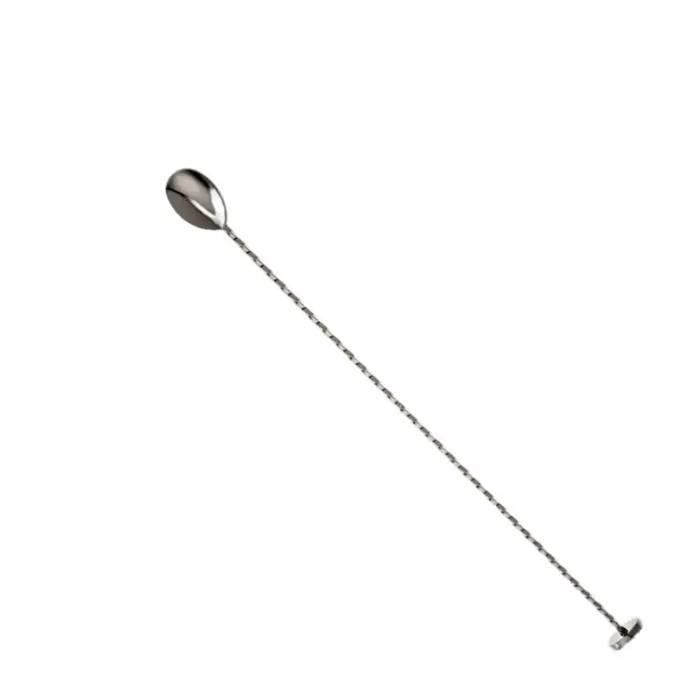 Mercer Barfly 15.75" Bar Spoon with Muddler | Gun Metal Black