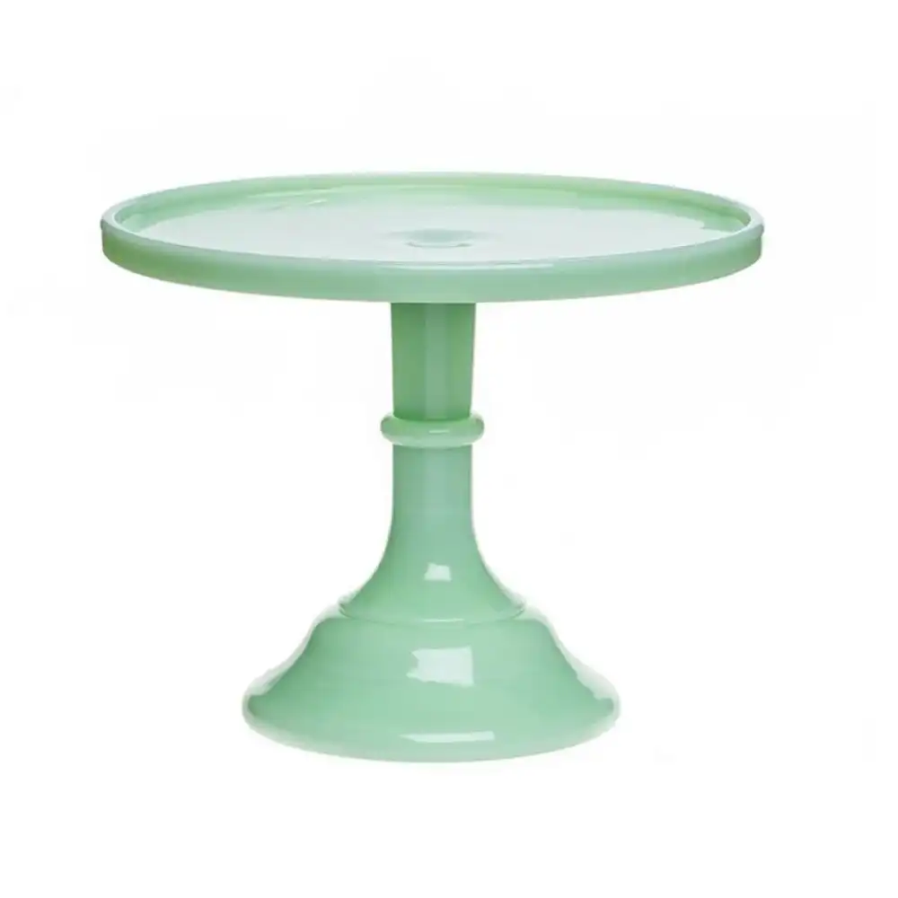 Mosser Glass 12" Cake Plate | Jade