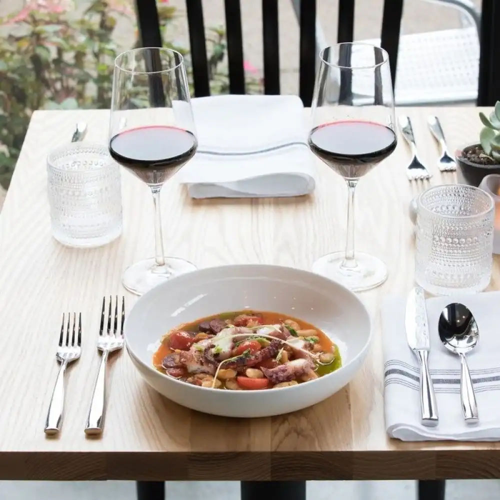 Alternative view of Fortessa Modern Coupe 28oz Pasta Bowl | White