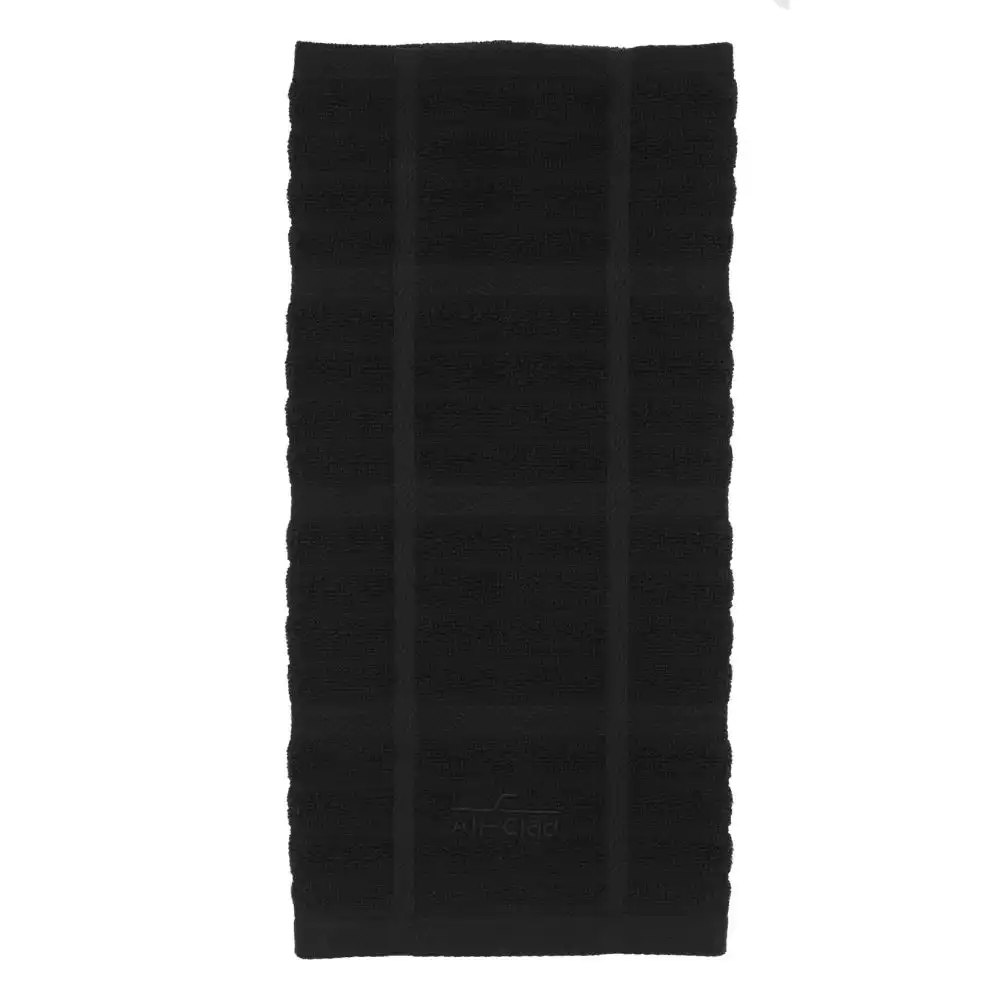 All-Clad Antimicrobial Kitchen Towel | Solid Black