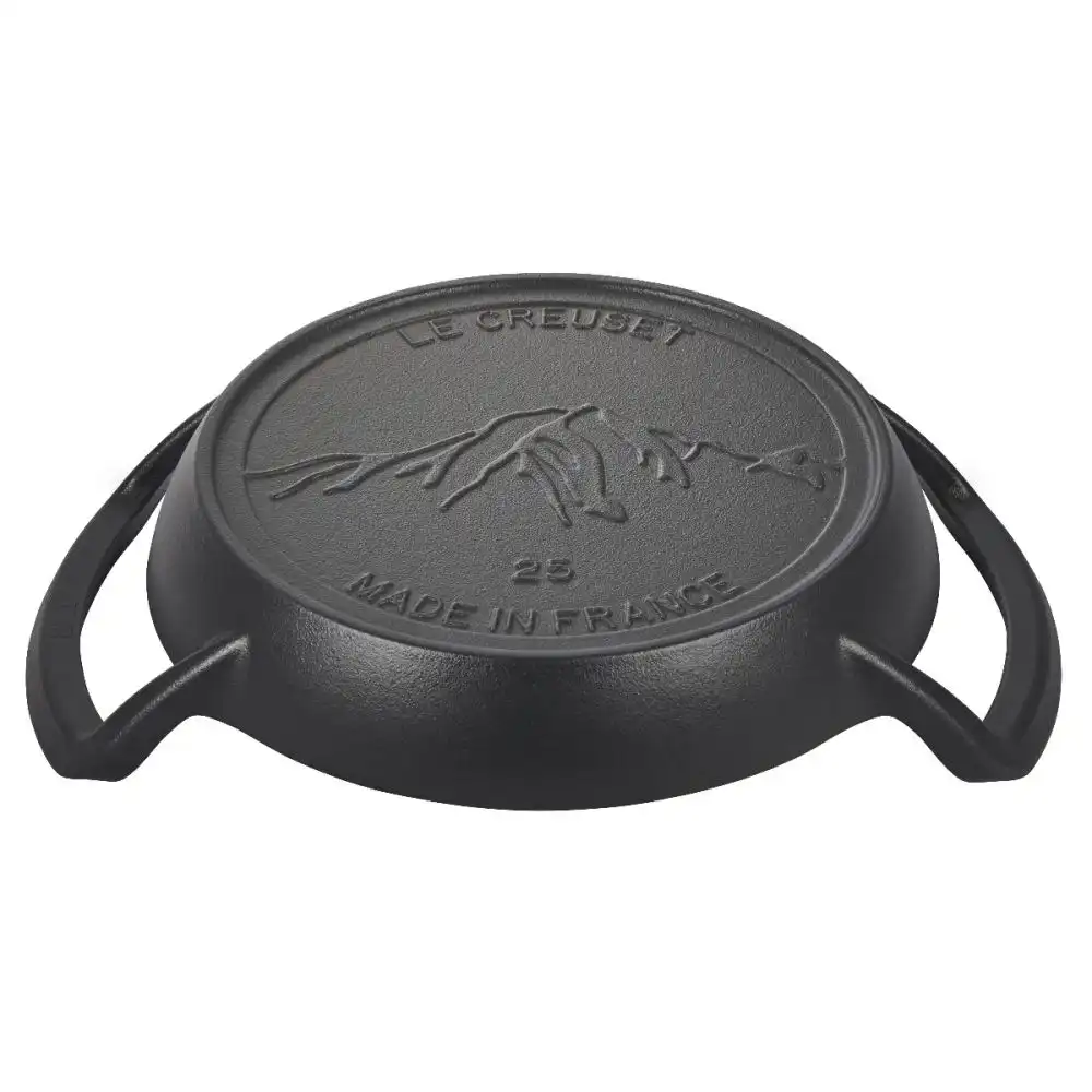 Alternative view of Le Creuset Alpine Collection 10" Skillet | Matte Black
