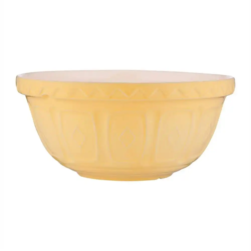Mason Cash Color Mix Collection S12 (4.25 Qt) Mixing Bowl | Butter Yellow