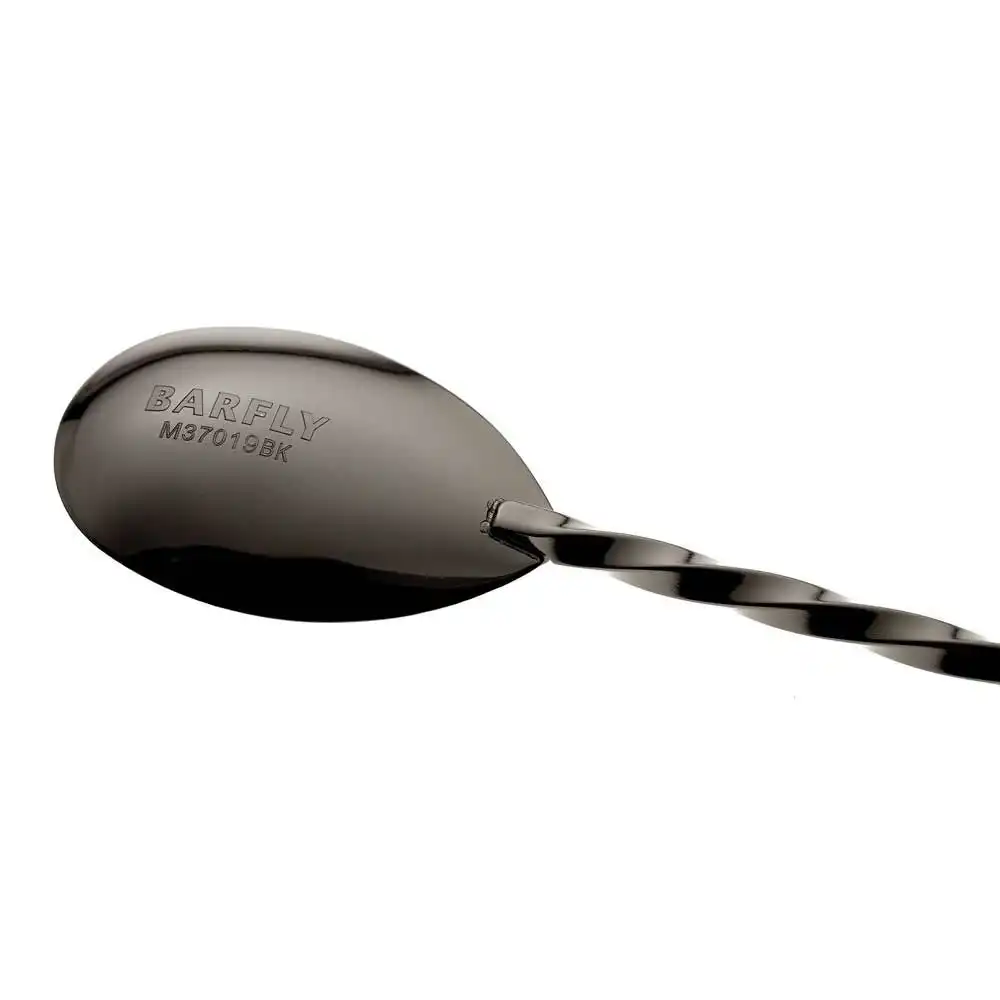 Alternative view of Mercer Barfly 15.75" Bar Spoon with Muddler | Gun Metal Black