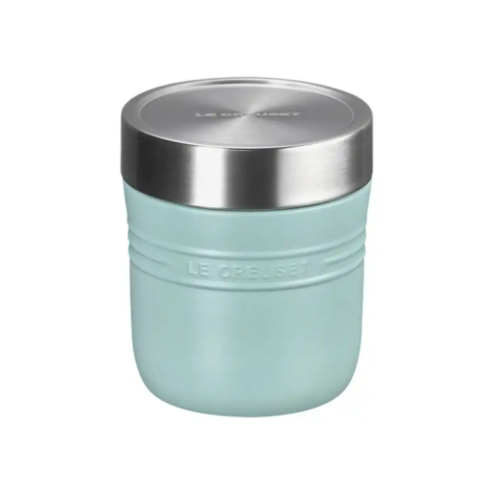 Le Creuset On The Go 16oz Stainless Steel Food Jar | Sea Salt