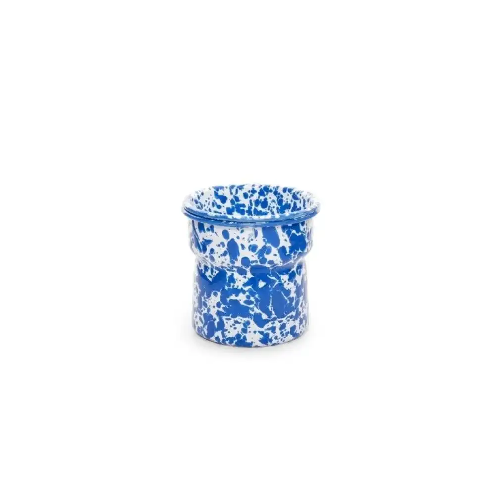 Alternative view of Crow Canyon 2pc Dip Chiller Base & Bowl | Blue Splatter