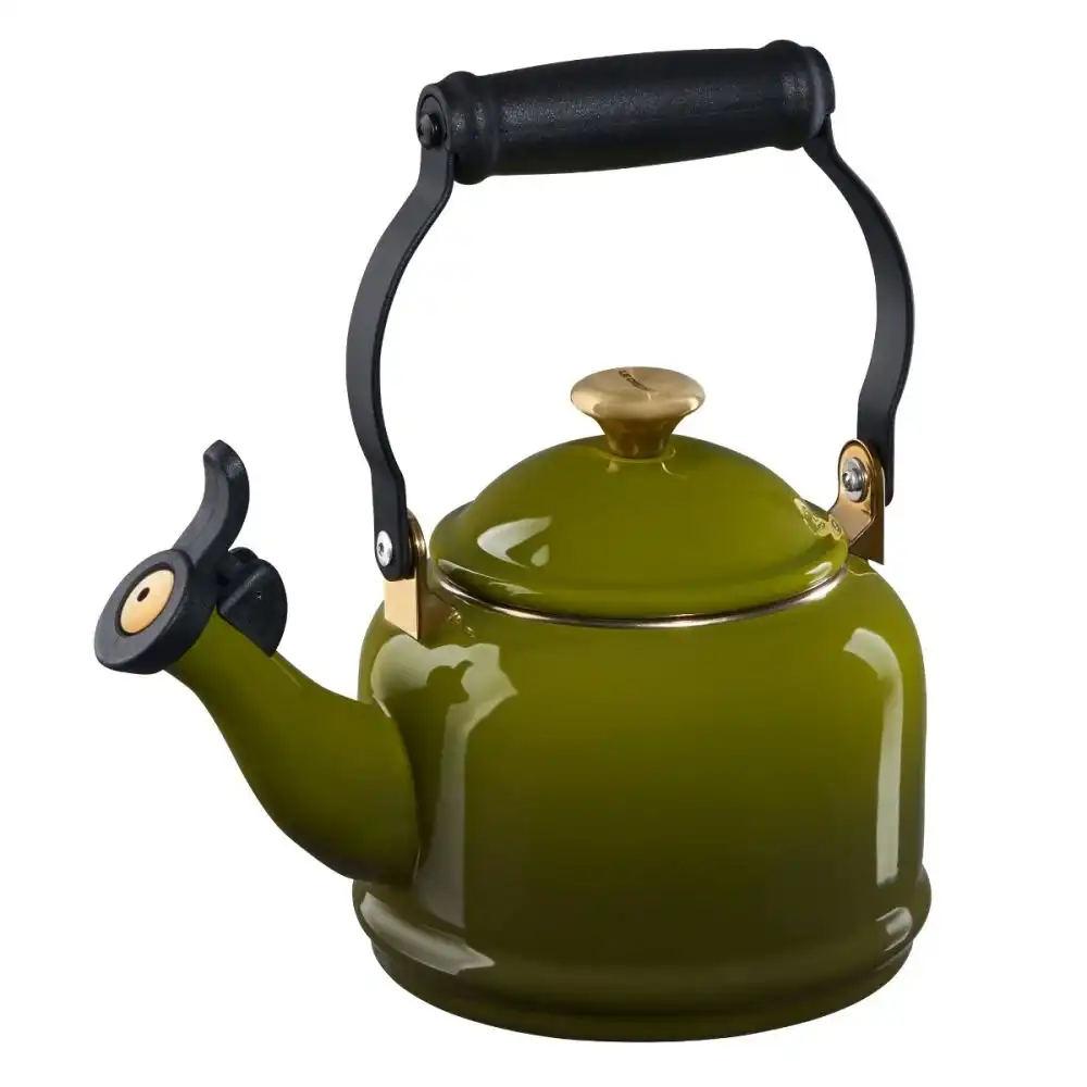 Alternative view of Le Creuset 1.25 Qt. Demi Kettle | Olive