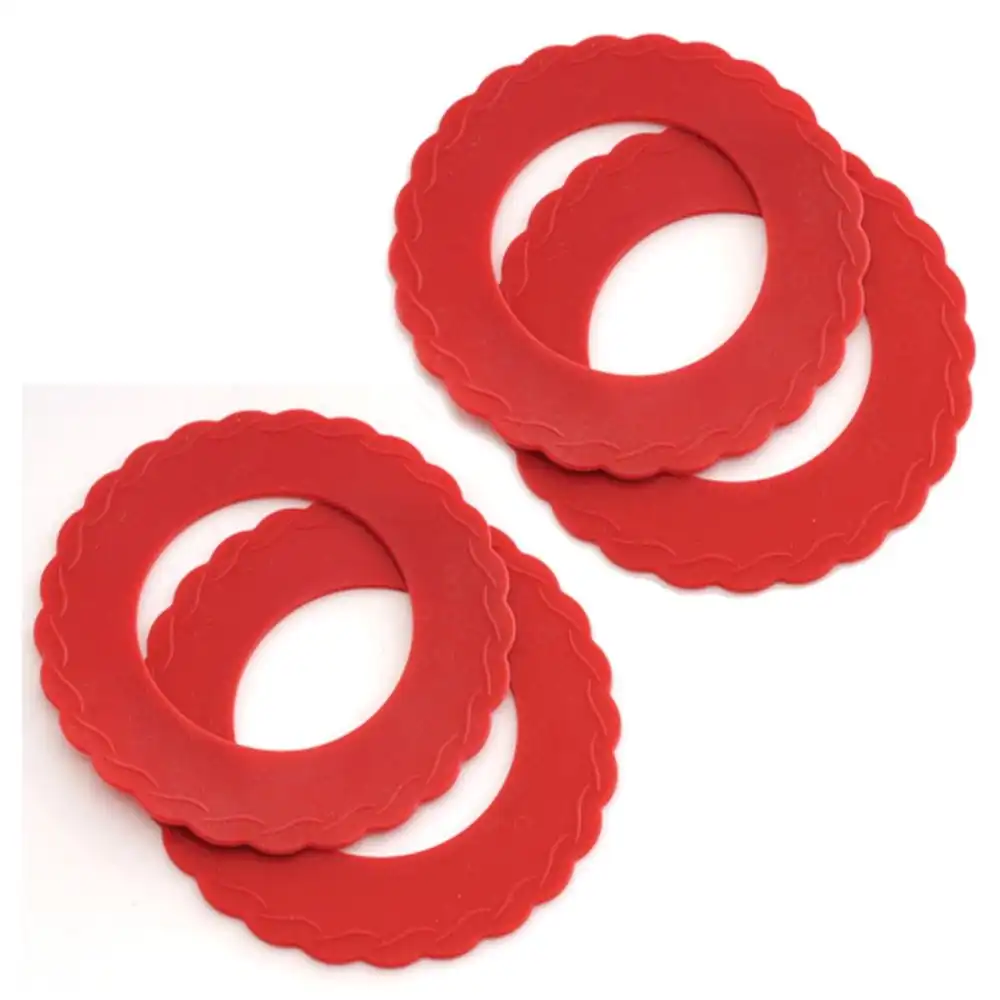 Norpro Silicone Mini Pie Crust Shields - 4 PC Set