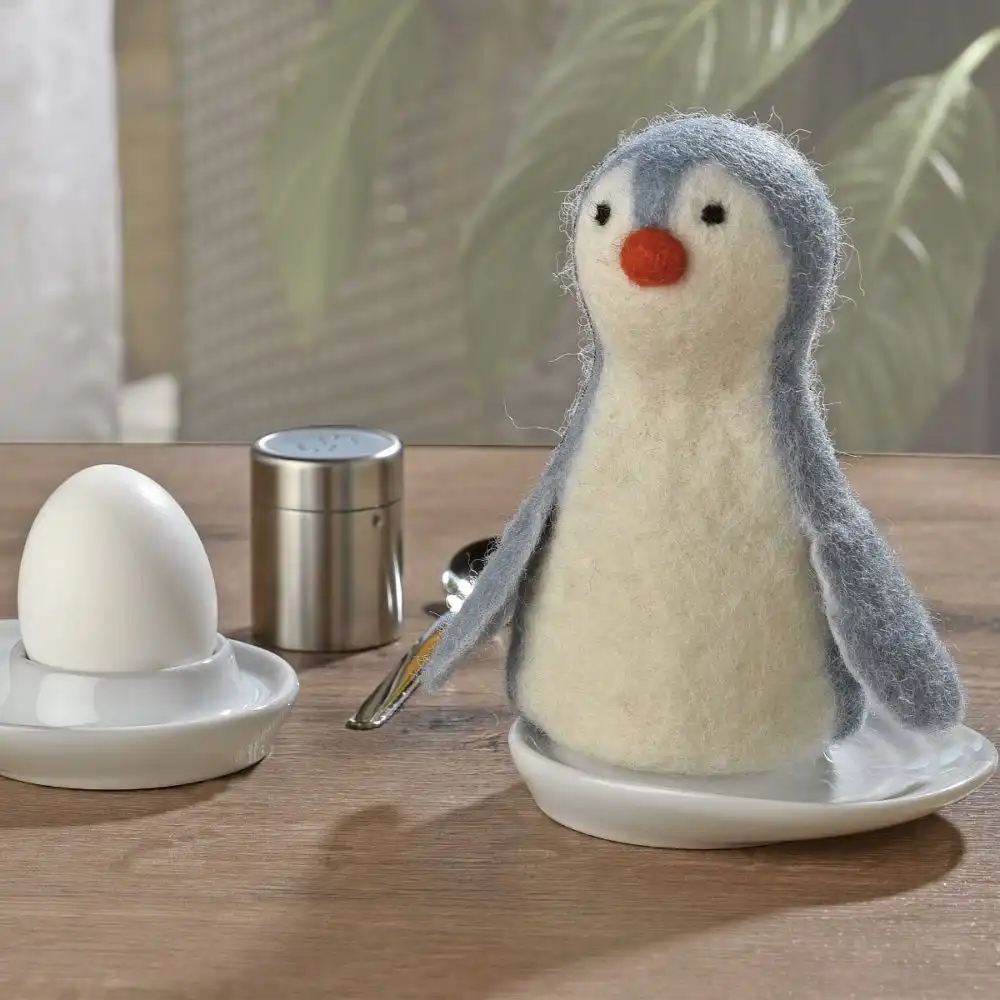 Alternative view of Frieling Lana Egg Warmer | Penguin