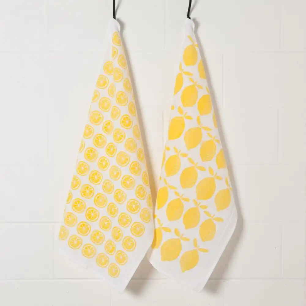 Alternative view of Now Designs by Danica Floursack Dishtowels (Set of 2) | Lemons