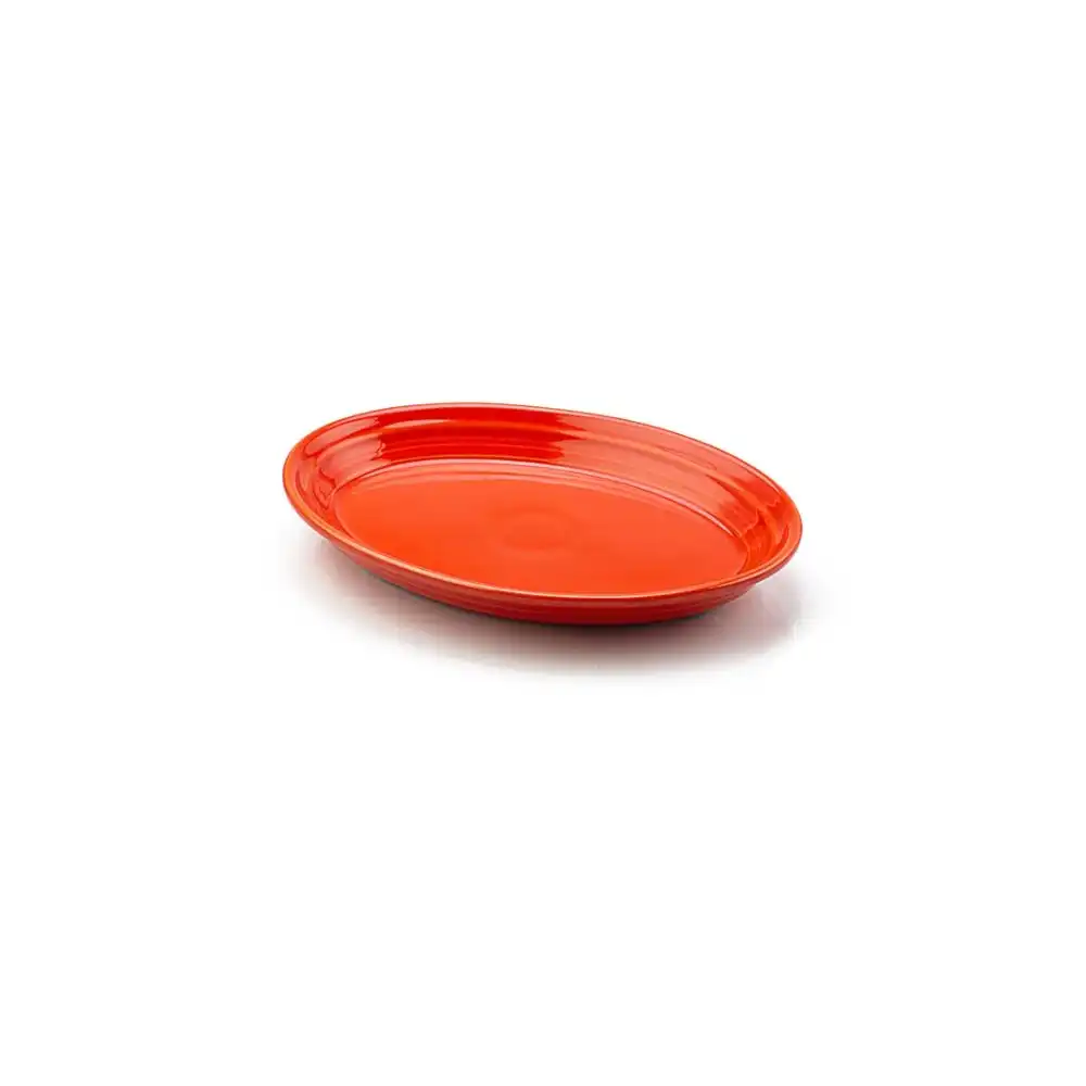 Fiesta® 9.6" Small Oval Serving Platter | Poppy