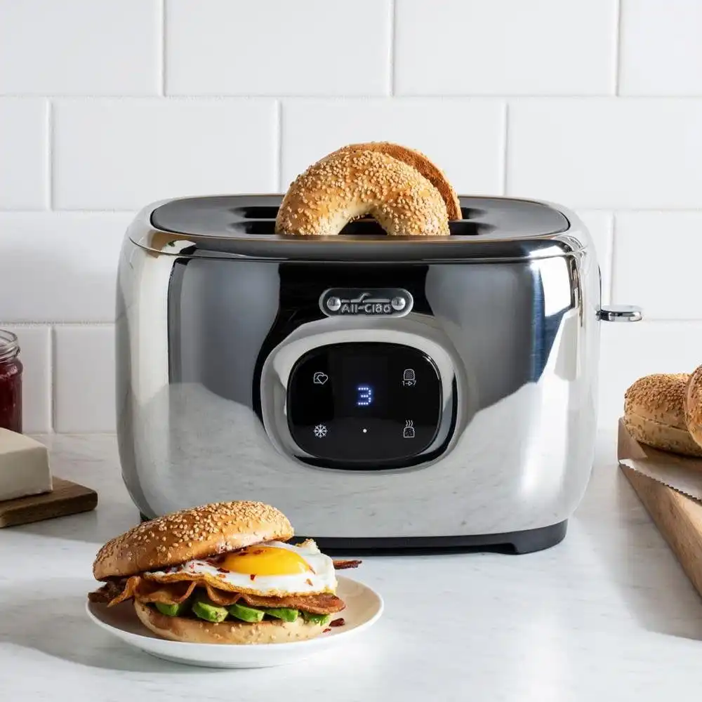 Alternative view of All-Clad Stainless Steel 2 Slice Toaster with Touchscreen Function