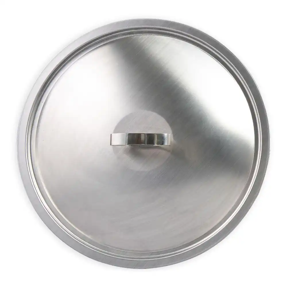 Alternative view of Nordic Ware Verde 12" Brushed Stainless Steel Lid