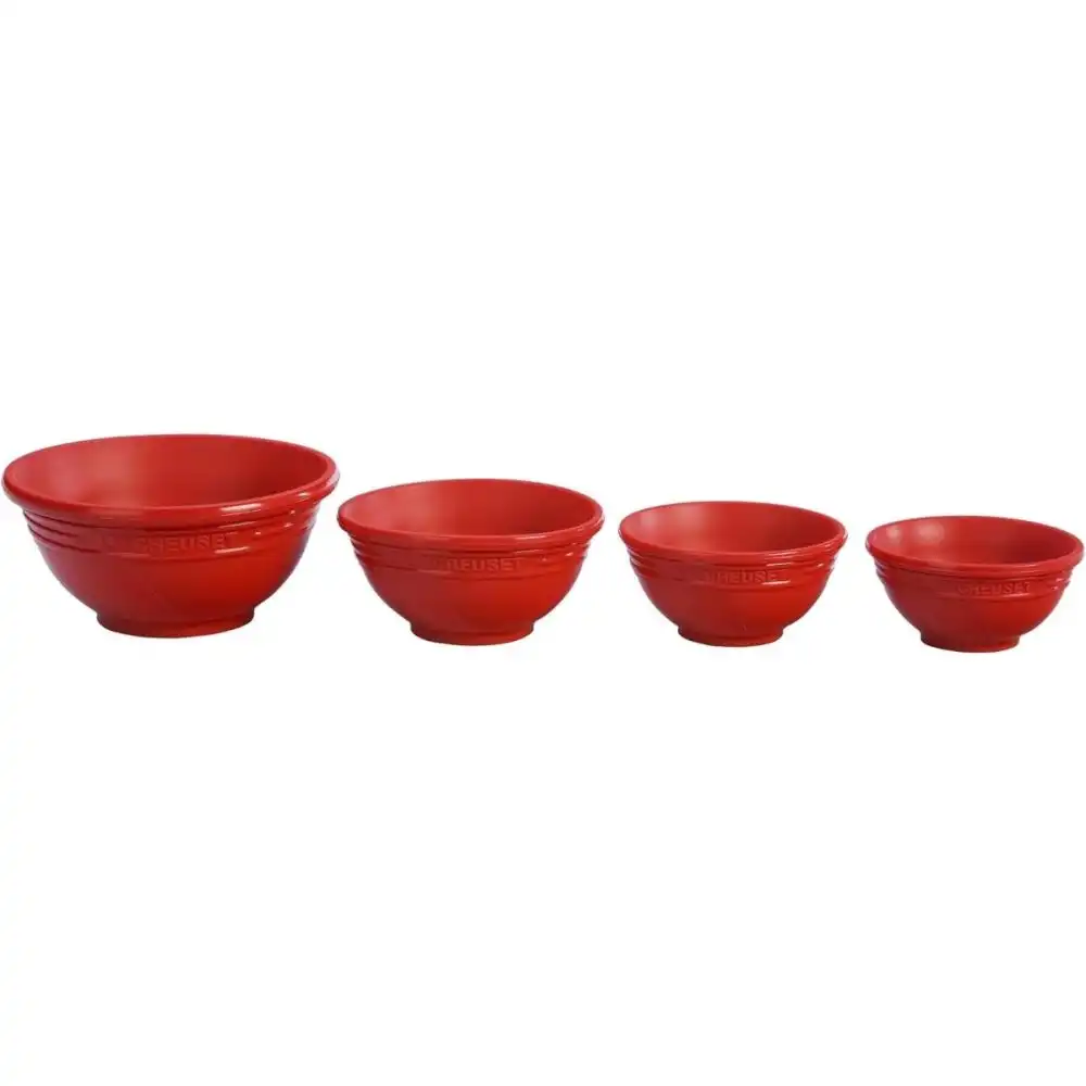 Le Creuset Prep Bowls (Set of 4) | Cerise