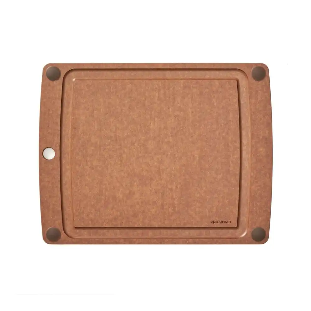 Epicurean All-in-One 14.5" × 11.25" Cutting Board | Nutmeg