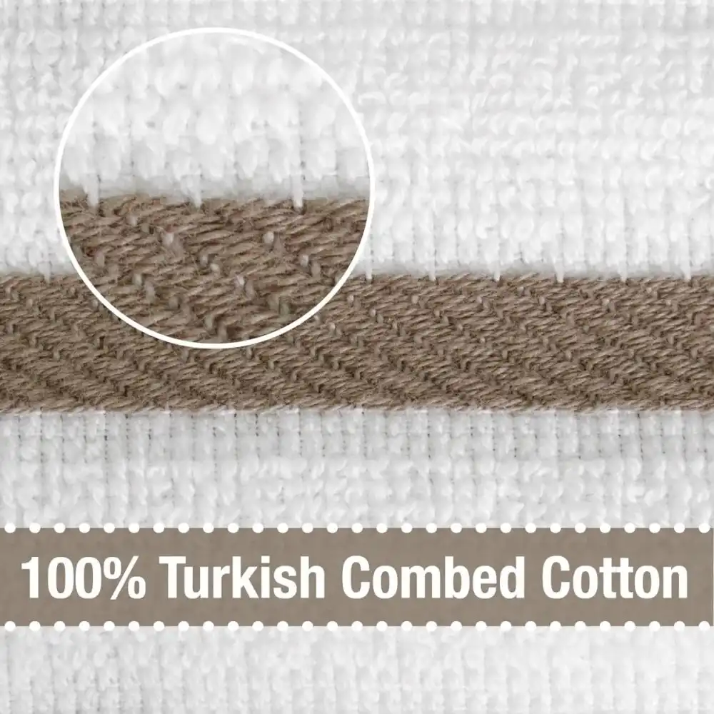 Alternative view of All-Clad Antimicrobial Kitchen Towel | Check Mushroom