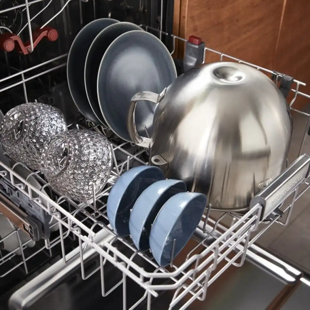 Alternative view of KitchenAid 7-Quart Brushed Stainless Steel Bowl w/ Handle | Fits Select for KitchenAid Bowl-Lift Stand Mixers