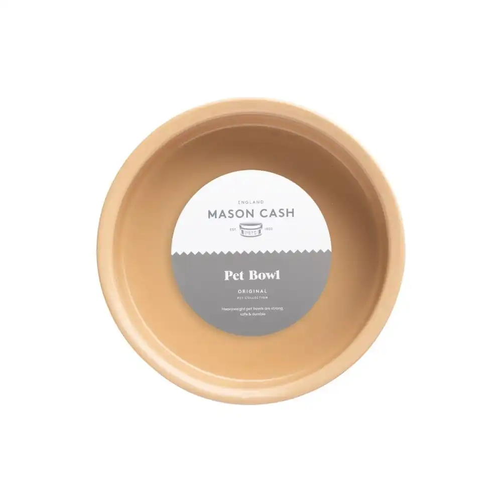Alternative view of Mason Cash Cane Lettered Dog Bowl | 7.87"