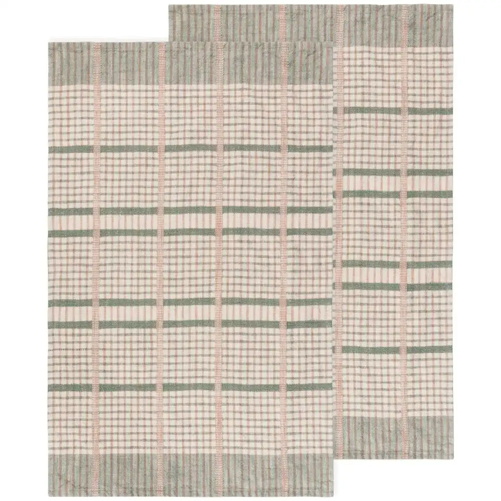 Danica Heirloom Finley Check Dishtowels (Set of 2) | Willow
