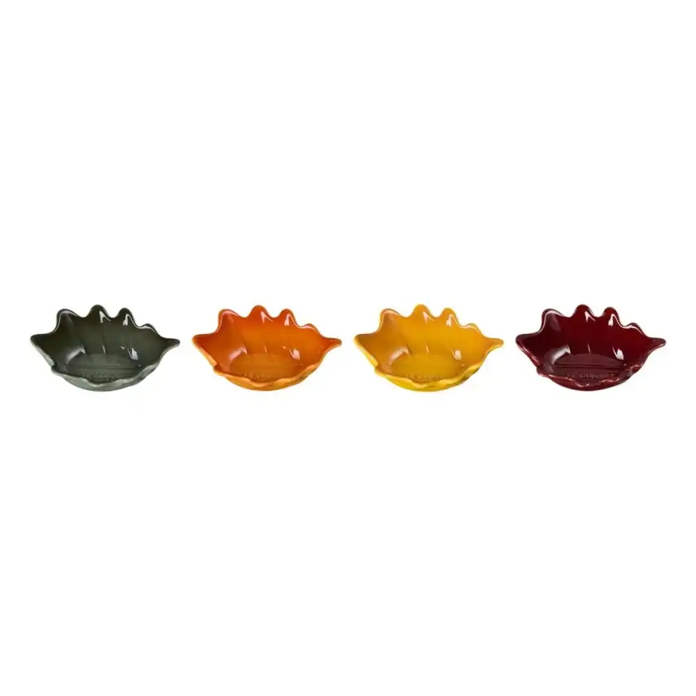Alternative view of Le Creuset Mini Bowls (Set of 4) | French Oak Leaf