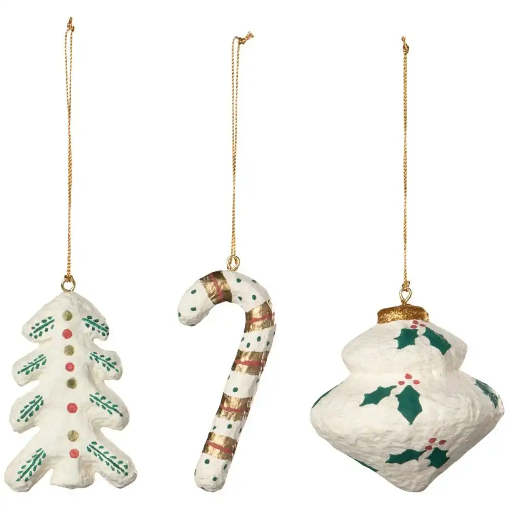 Danica Jubilee Christmas Yuletide Mache Ornament | Assorted Styles