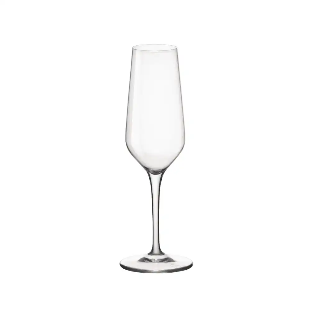 Bormioli Rocco Electra Flute Glasses (Set of 6) | 7.75oz