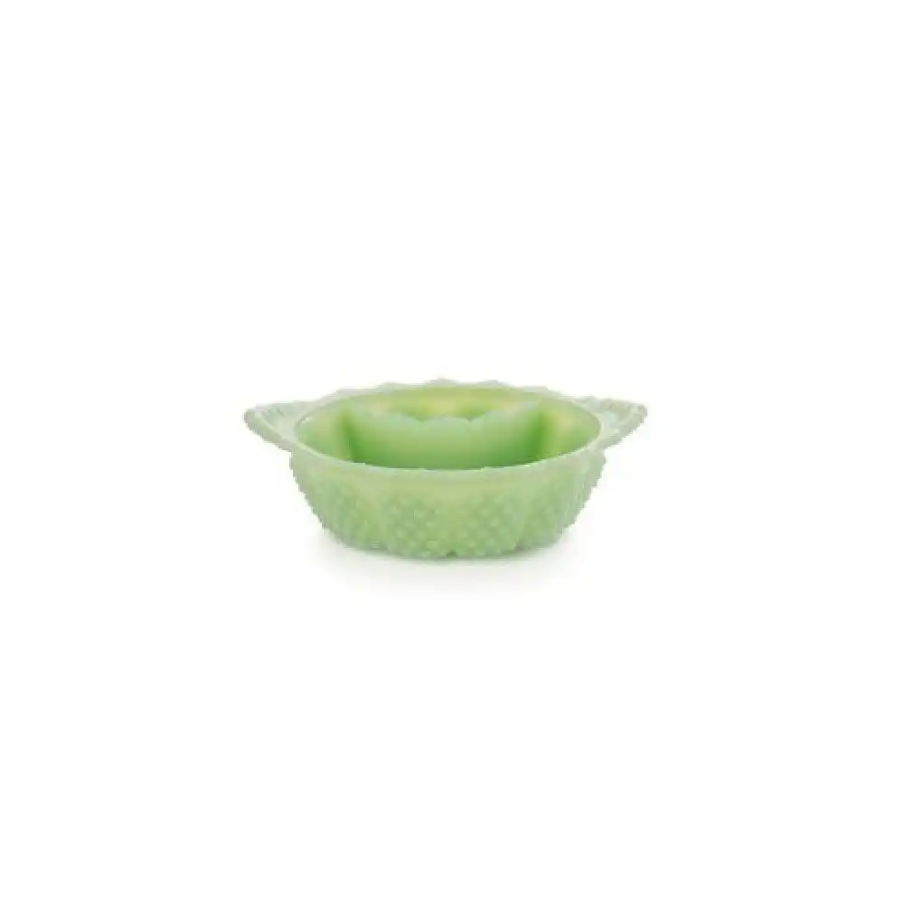 Mosser Glass Gigi Collection Divided Melon Bowl | Jadeite