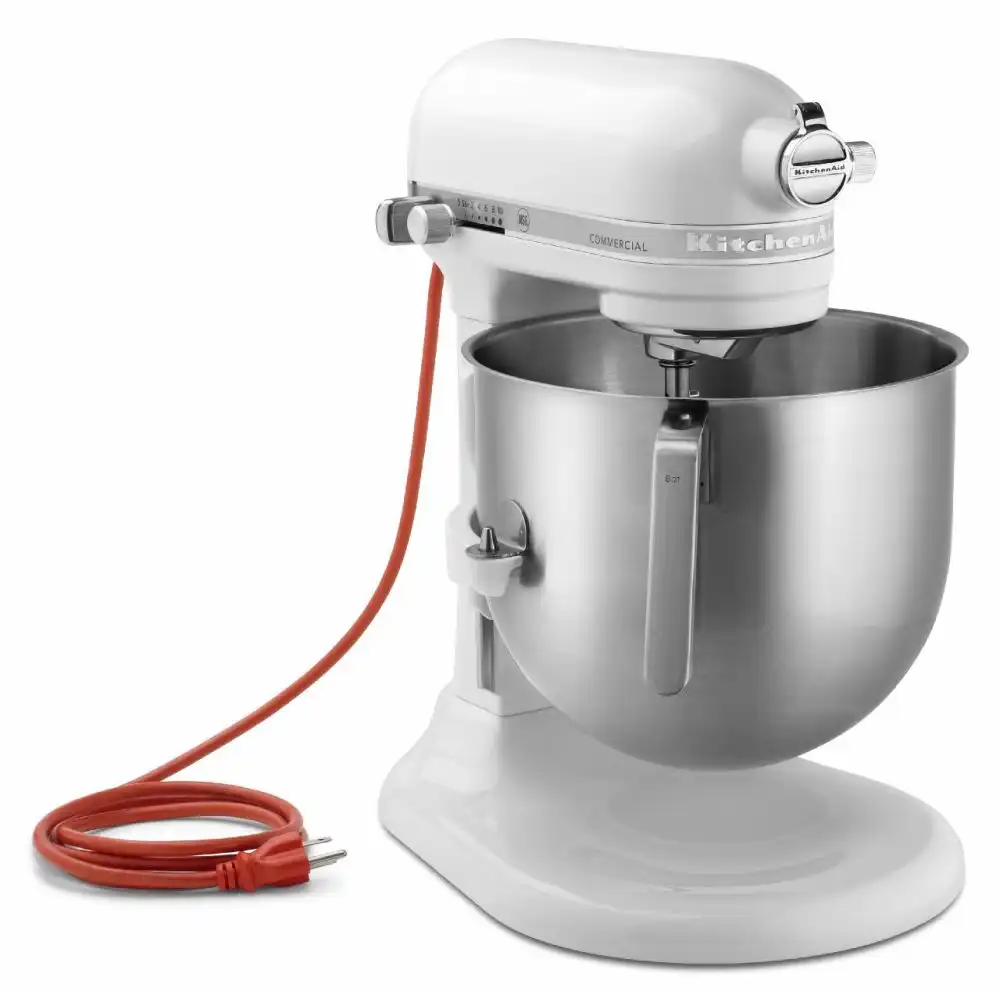 Alternative view of KitchenAid Commercial 8-Quart Stand Mixer | White