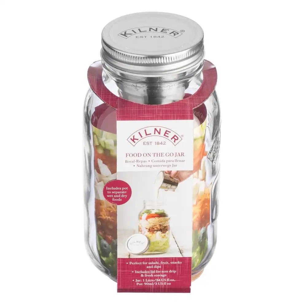 Alternative view of Kilner Food On The Go Jar | 1L