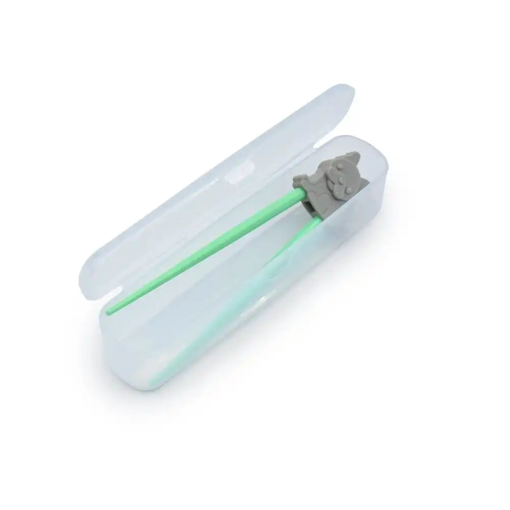 Alternative view of Melii Learning Chopsticks with Case | Bulldog
