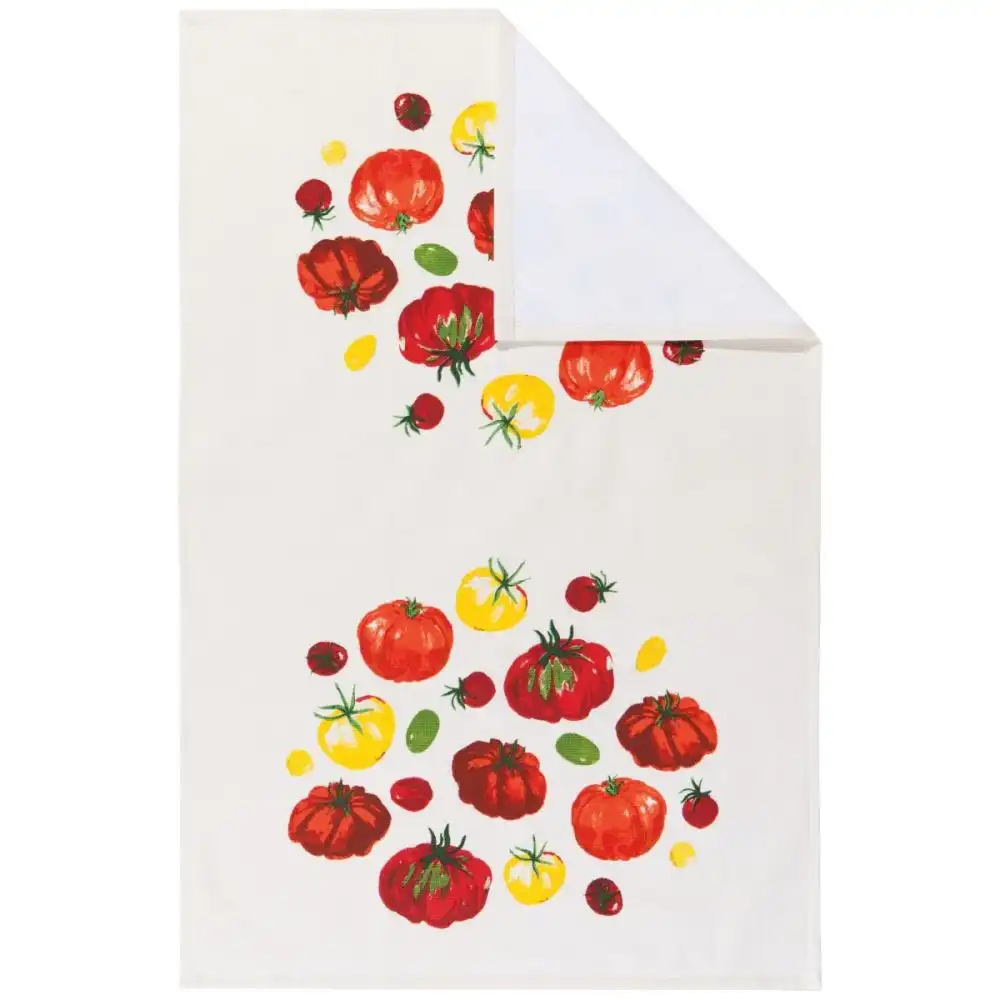 Alternative view of Now Designs by Danica Printed Terry Dishtowel | Heirloom Tomatoes