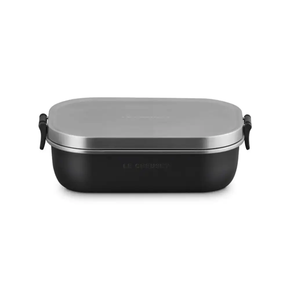 Le Creuset On The Go 30oz Stainless Steel Lunch Box | Licorice
