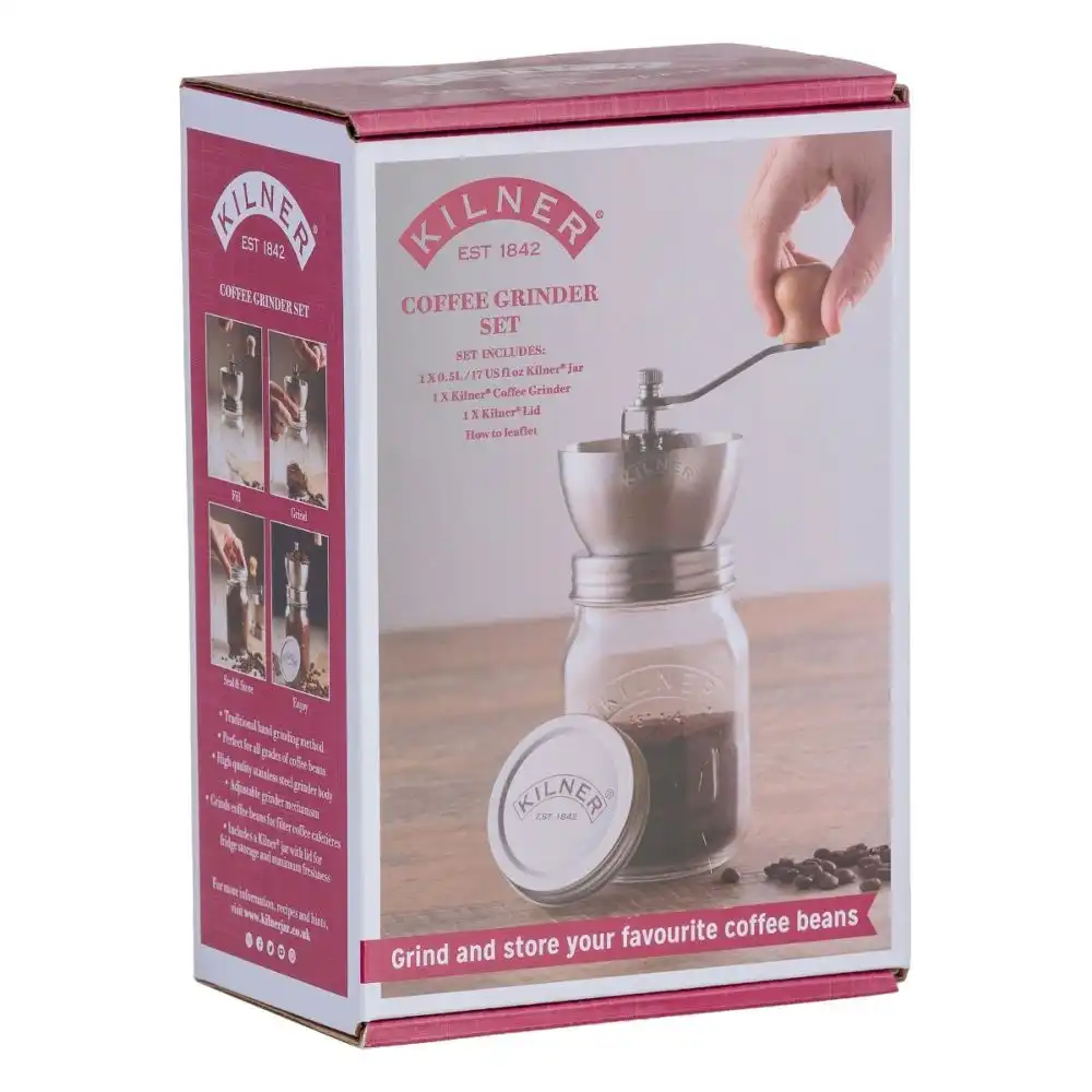 Alternative view of Kilner Create & Make Coffee Grinder & Preserve Jar