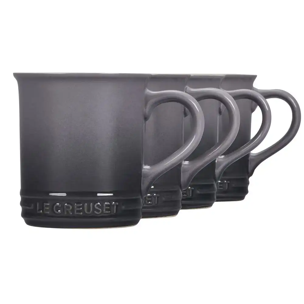 Alternative view of Le Creuset 14oz Mugs (Set of 4) | Oyster Grey