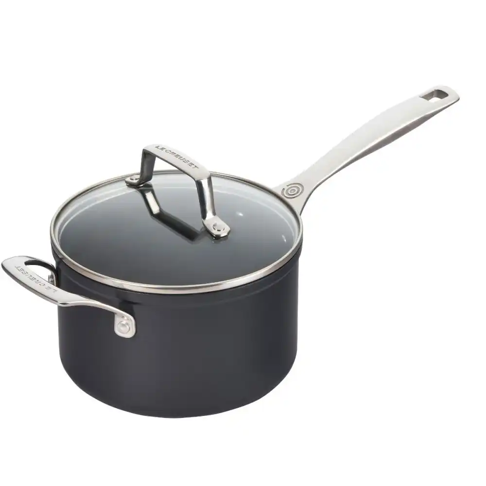 Le Creuset Essential Nonstick Ceramic 3 Qt. Saucepan