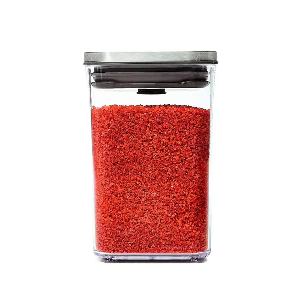 OXO SteeL POP Container | Small Square Short 1.1-Quart