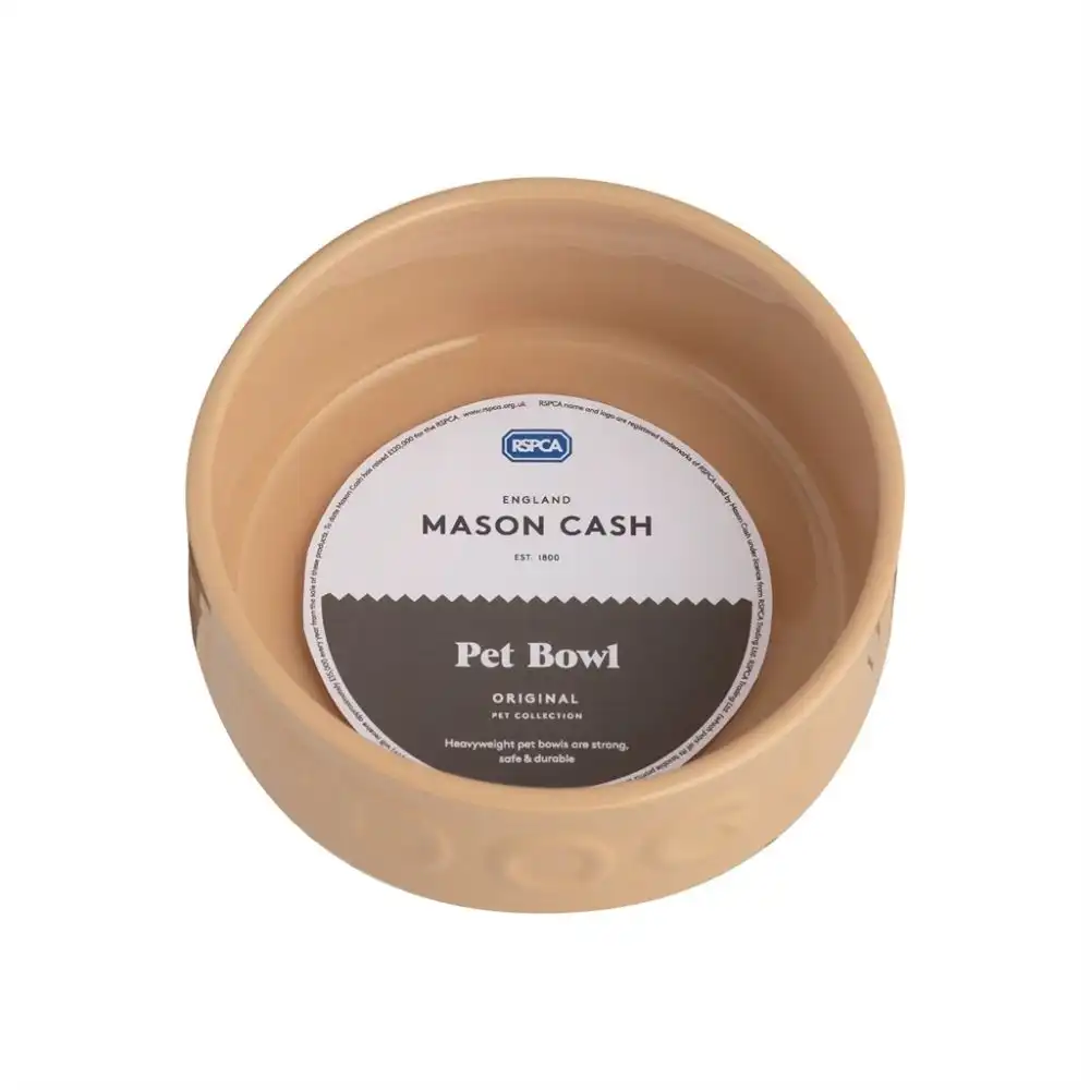 Alternative view of Mason Cash Cane Lettered Dog Bowl | 5.9"