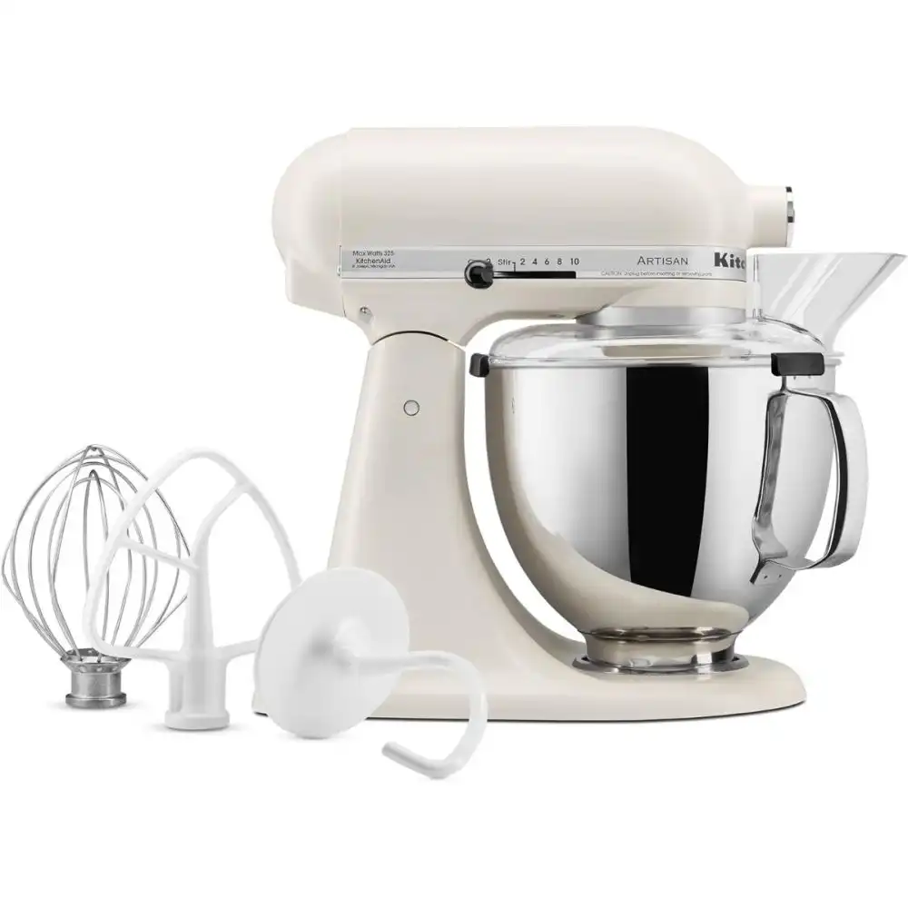 Alternative view of KitchenAid 5-Quart Artisan Tilt-Head Stand Mixer | Porcelain White