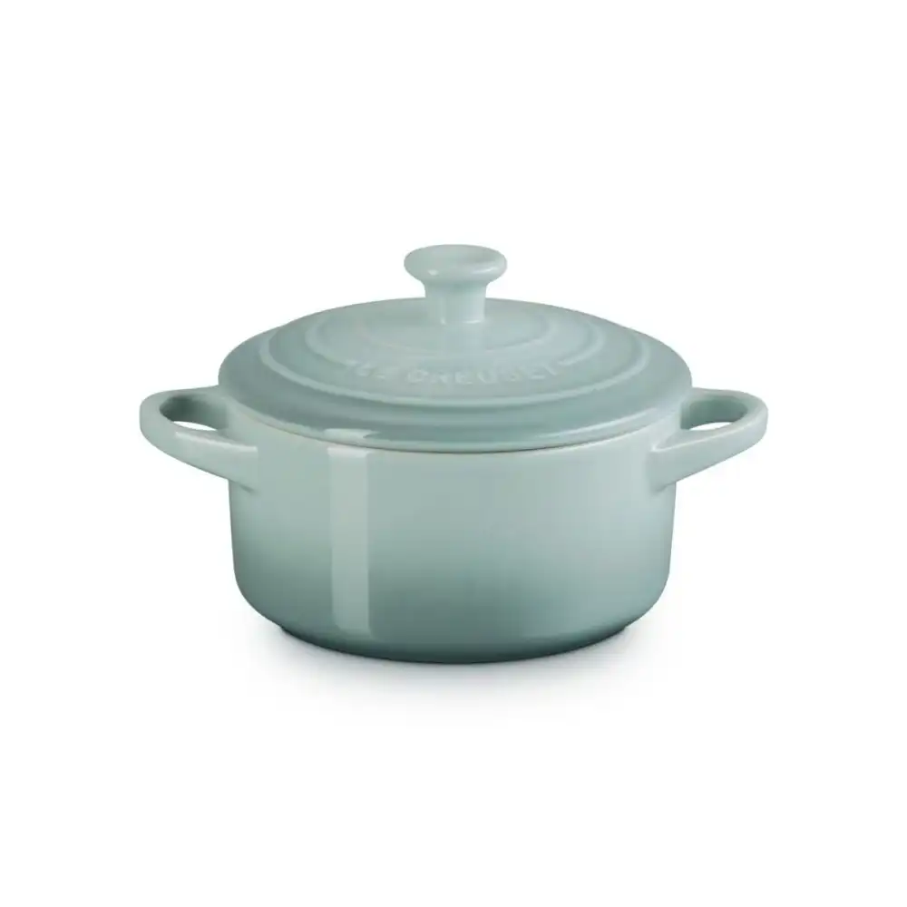Alternative view of Le Creuset 24oz Round Mini Cocotte | Sea Salt