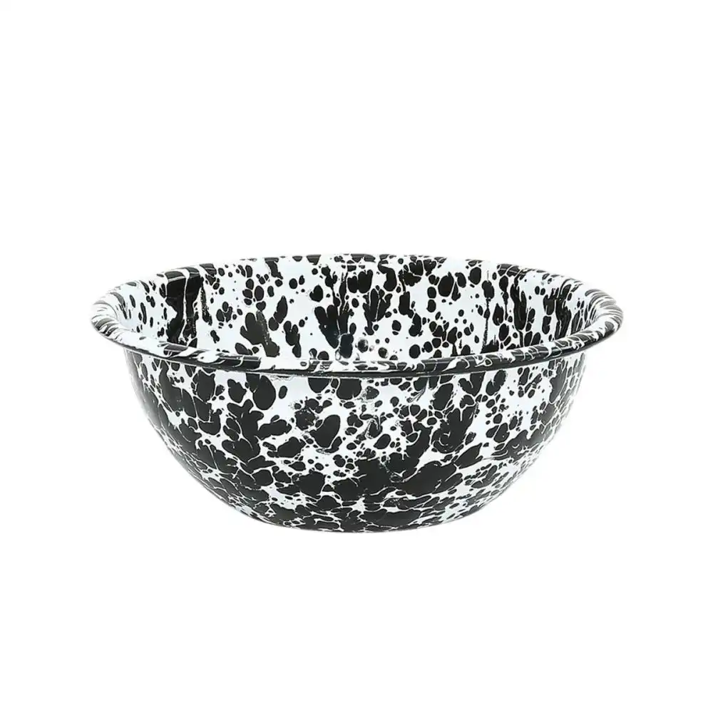 Crow Canyon 20oz Cereal Bowl | Black Splatter