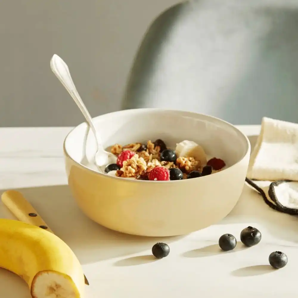 Alternative view of Emile Henry Everyday 0.75 Qt. Cereal Bowl | Sugar/Ivory