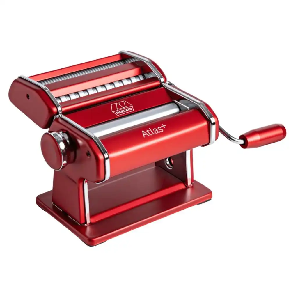 Marcato Atlas 150+ Pasta Machine | Red
