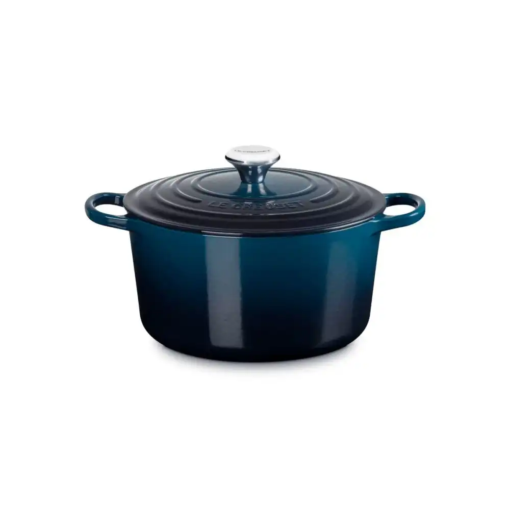 Alternative view of Le Creuset Signature 6.5 Qt. Enameled Cast Iron Deep Round Dutch Oven | Nuit