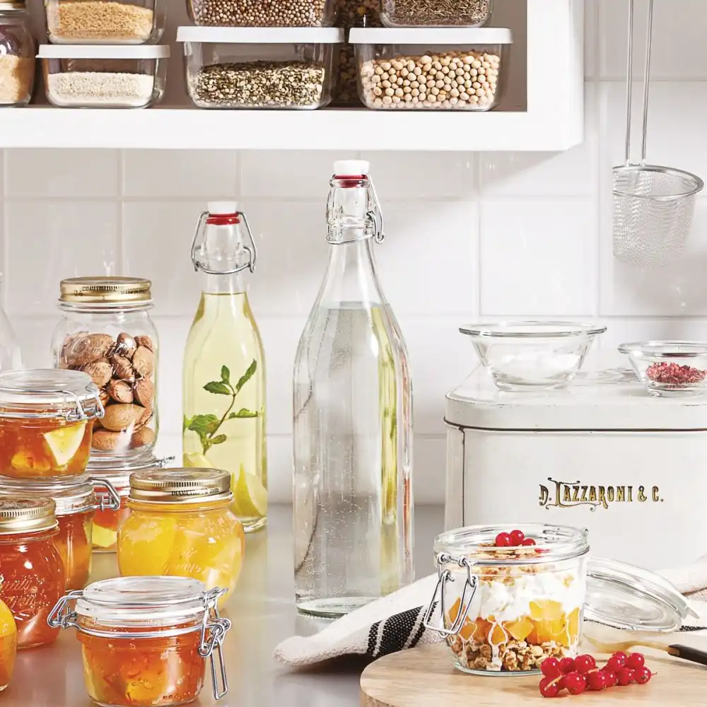 Alternative view of Bormioli Rocco Swing Top Glass Bottle | 33.75oz (1L)