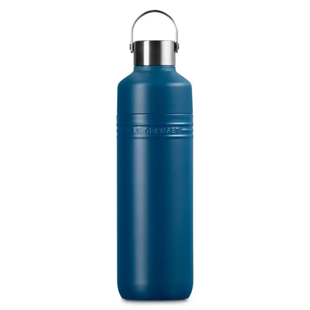 Le Creuset On The Go 34oz Stainless Steel Water Bottle | Deep Teal
