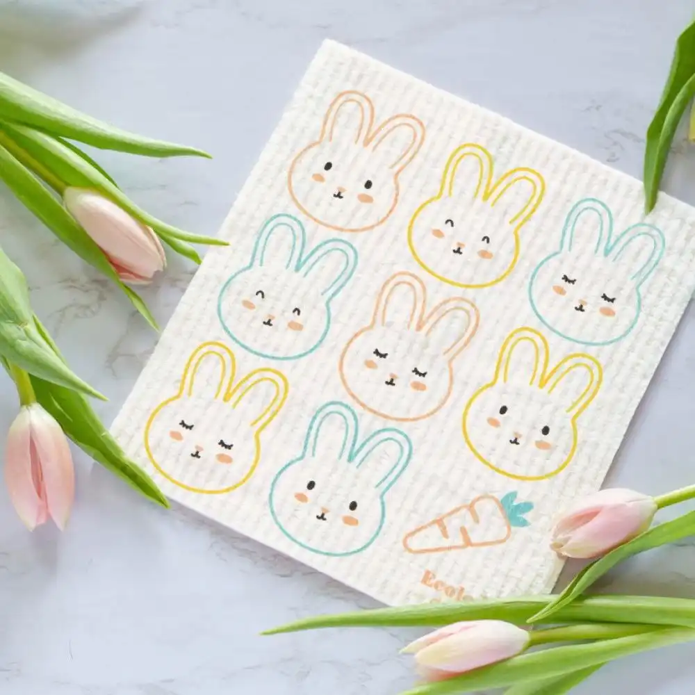 Alternative view of Ecologie by Danica Swedish Sponge Dish Cloth | Bunny
