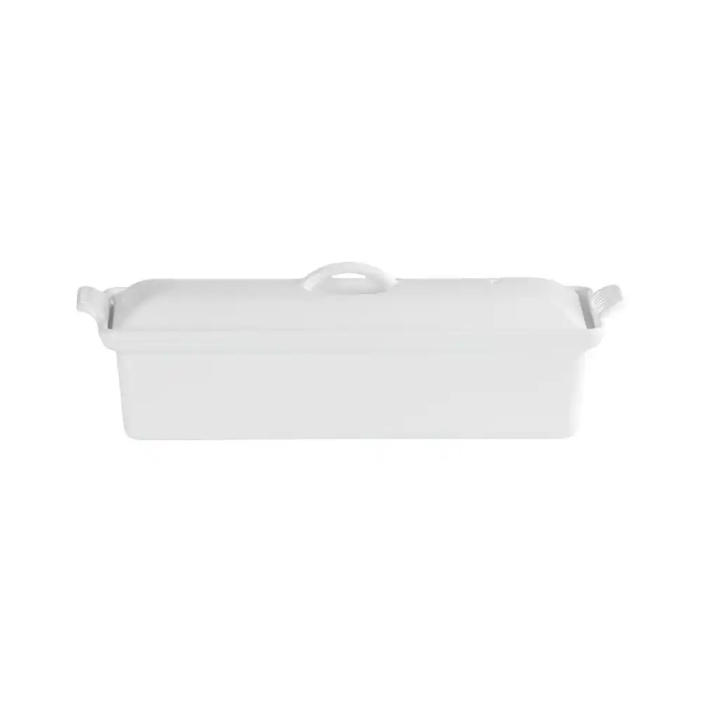 Le Creuset Traditional Rectangular 2 Qt. Pate Terrine | White