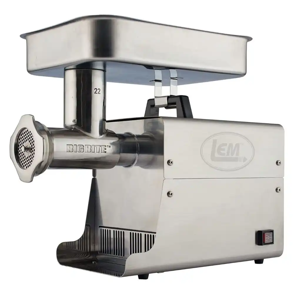 LEM Dual Grind #22 Big Bite Meat Grinder | 1HP