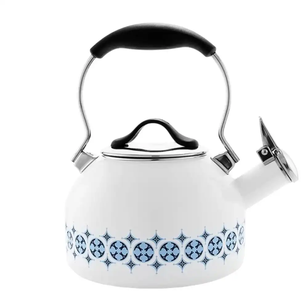 Chantal 1.8 Qt. Enamel on Steel Tea Kettle | Talavera