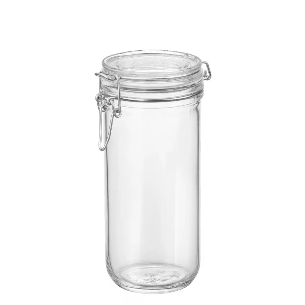 Bormioli Rocco Fido Cylinder Swing Top Canning Jar | 33.75oz (1L)