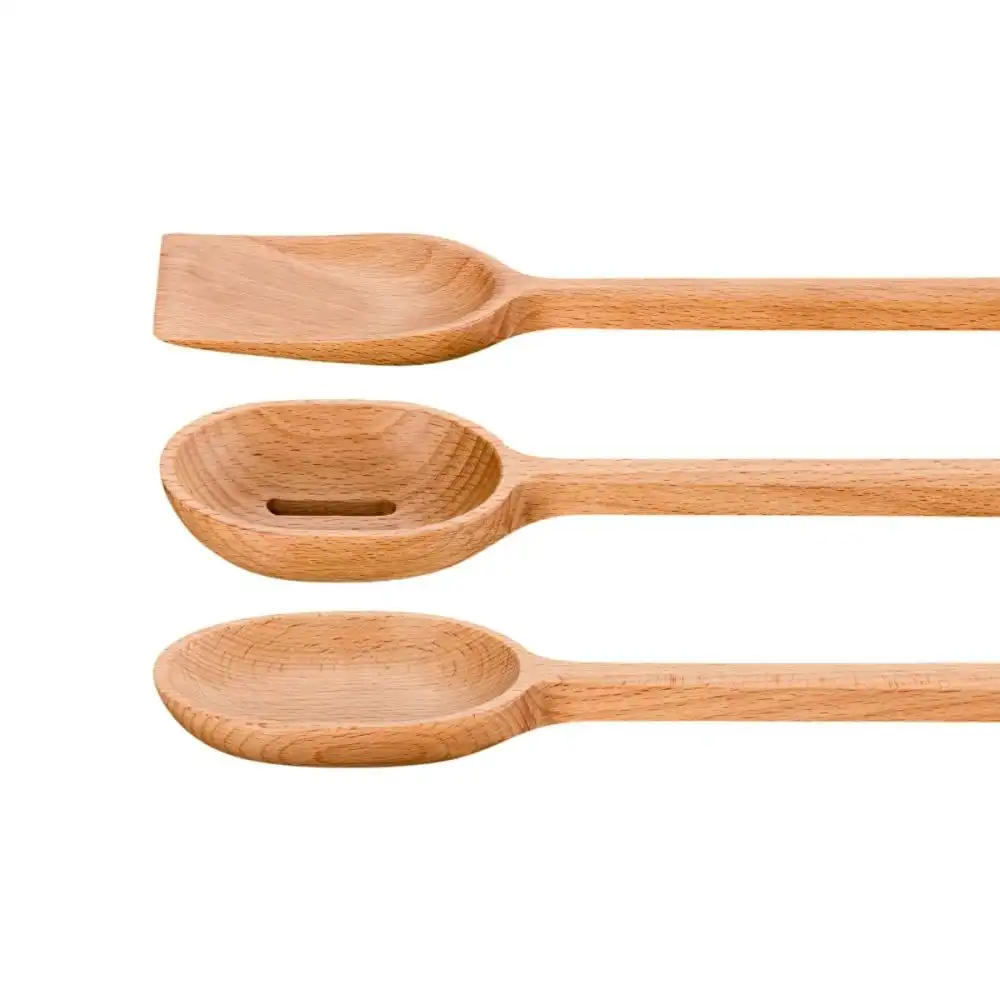 Alternative view of Le Creuset 3-Piece Signature Wood Tools Set
